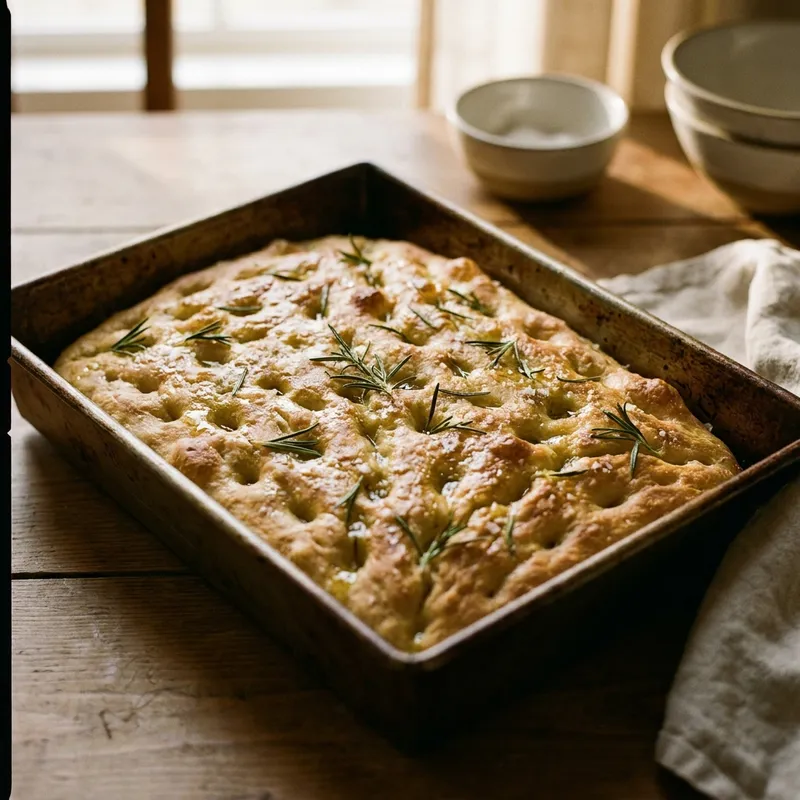 Rosemary focaccia