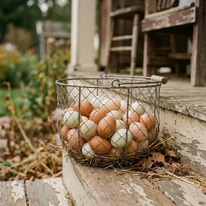 Pasture-raised eggs