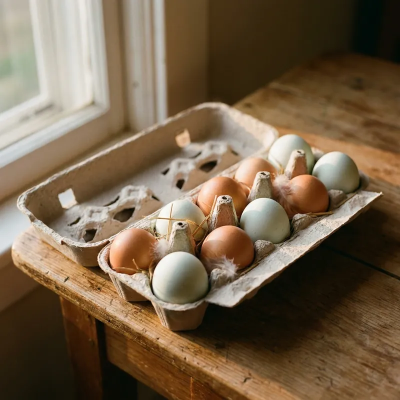Backyard eggs