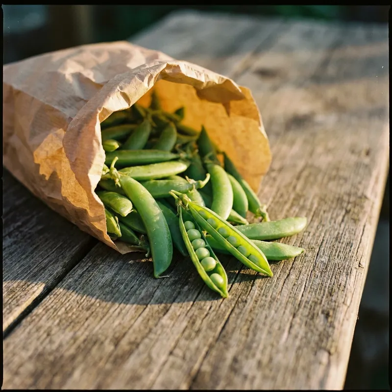 Sugar snap peas