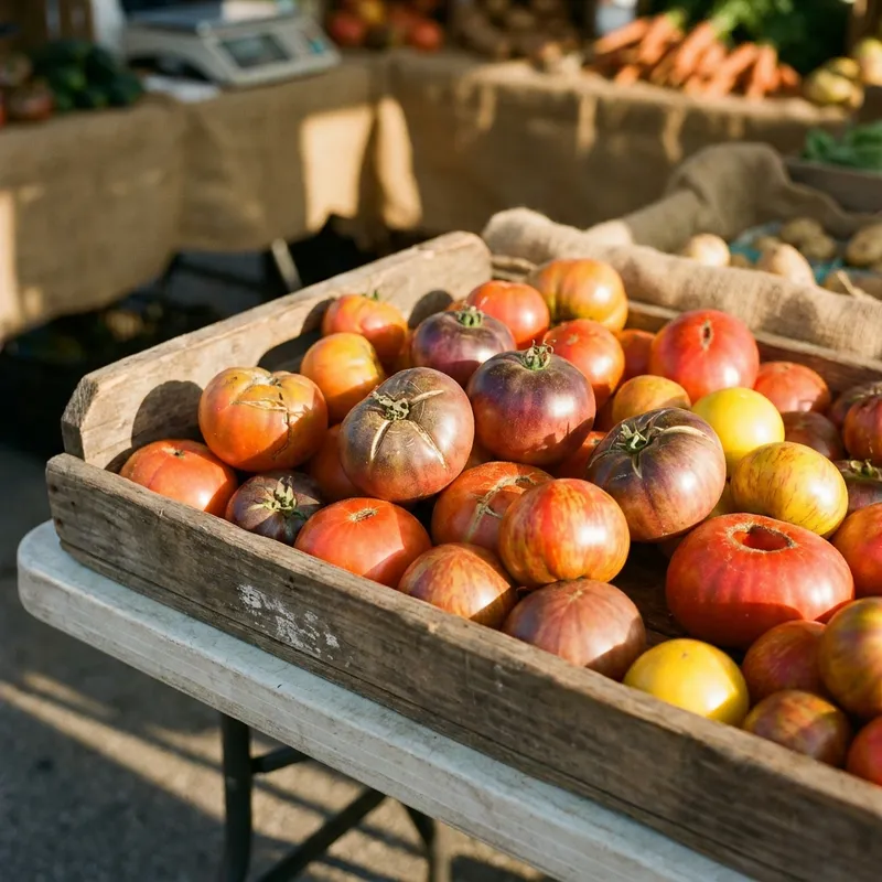 Heirloom tomatoes